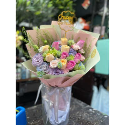 B182兩色玫瑰
